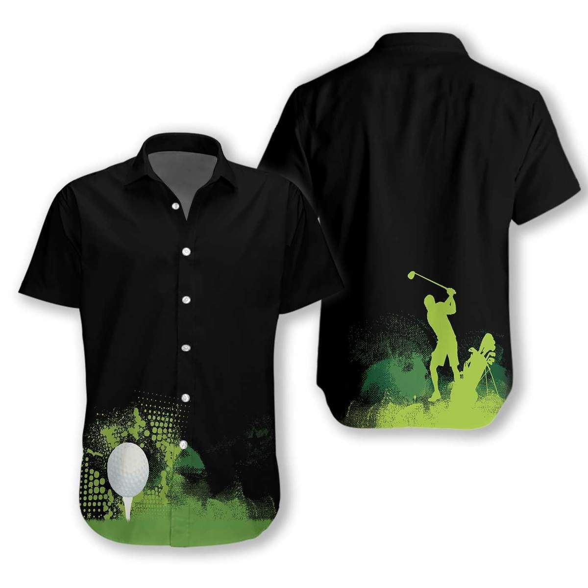 Felacia [Hawaii Shirt] Golf Grunge Unisex Hawaiian Shirt-ZX0797